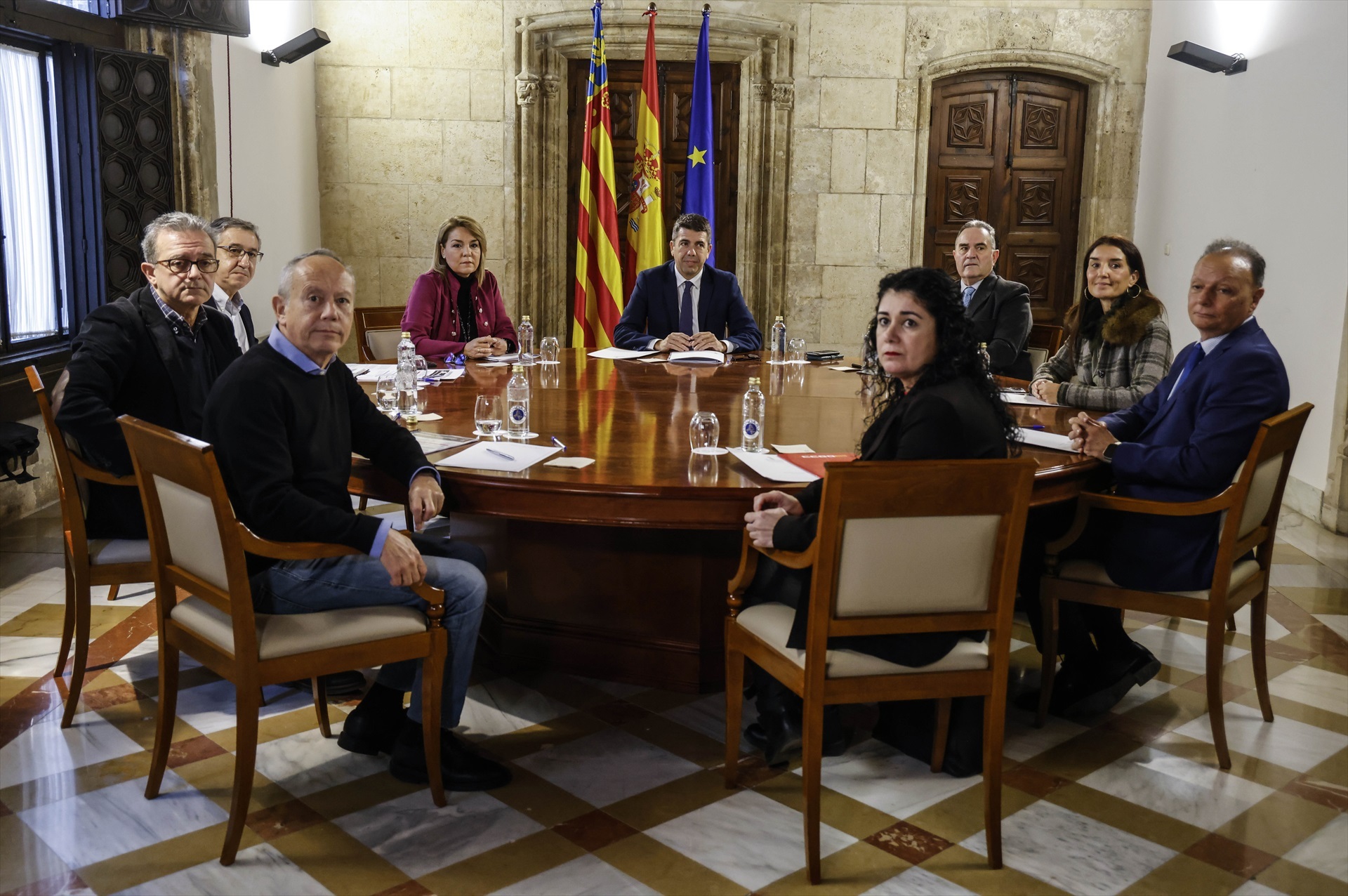La Generalitat celebrará todos los meses una Mesa del Diálogo Social específica para la Dana 
