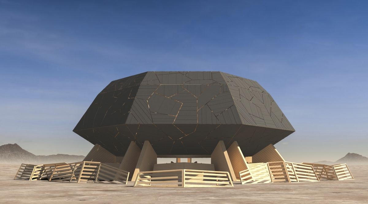 Un homenaje a las víctimas de la Dana en el Burning Man