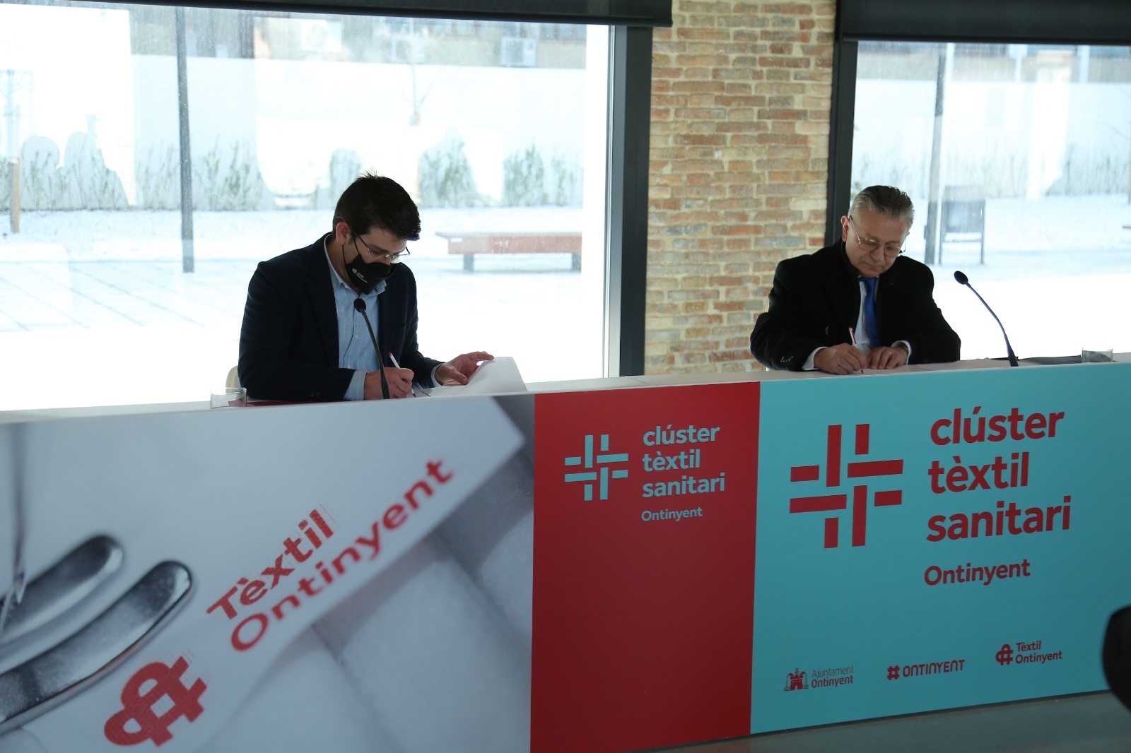Ontinyent aporta los 150.000 euros del año 2021 al Clúster Textil Sanitario